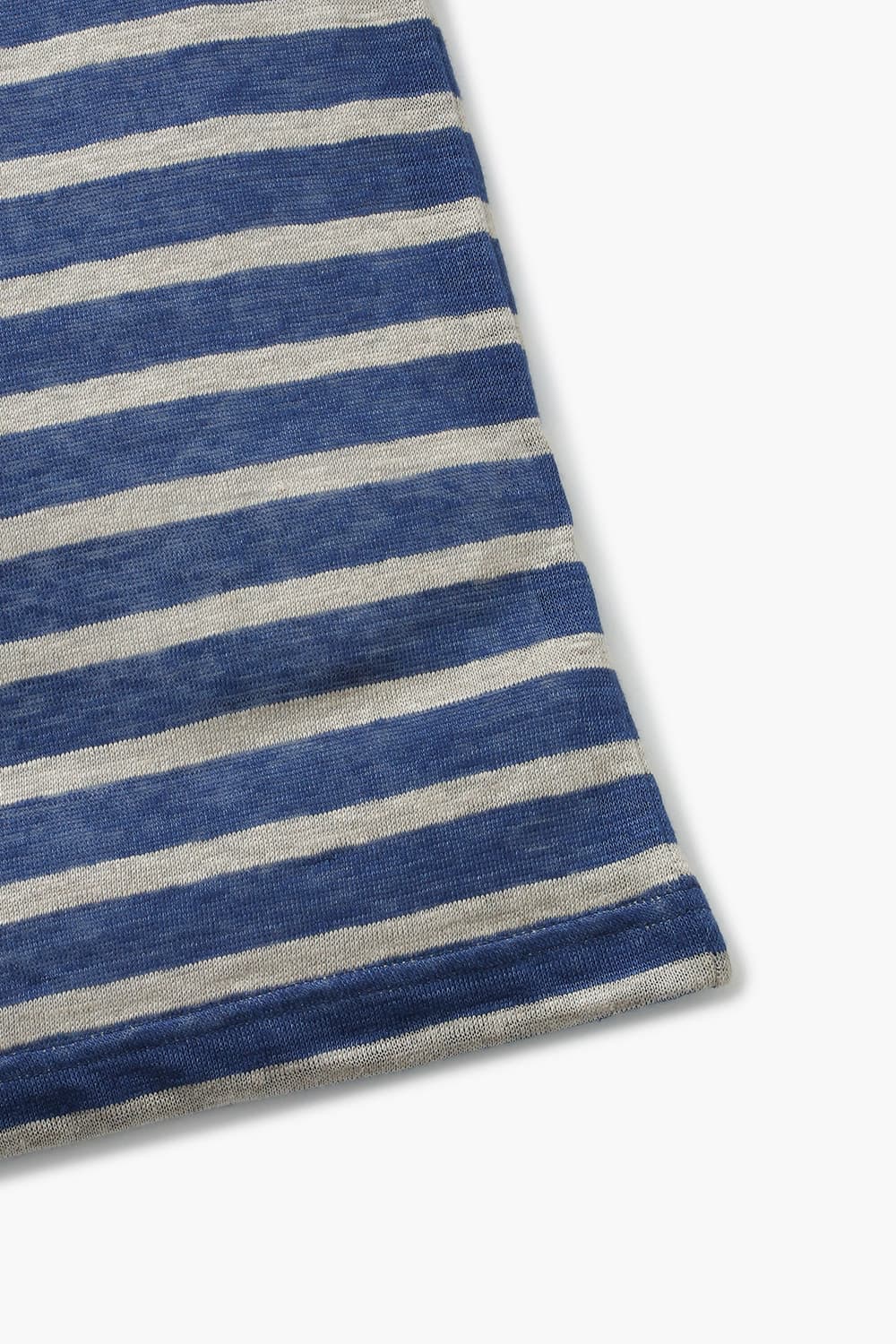 코튼 스트라이프 포켓 오버사이즈 반소매 티셔츠 TS21 JAP BST