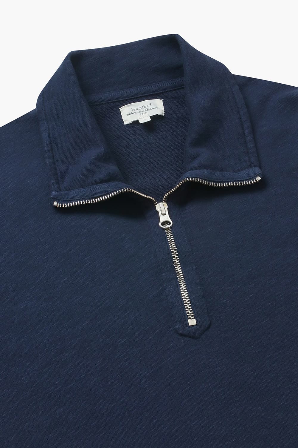 Light 코튼 하프 지퍼 스웻셔츠 QE4SMHTKN011Q65