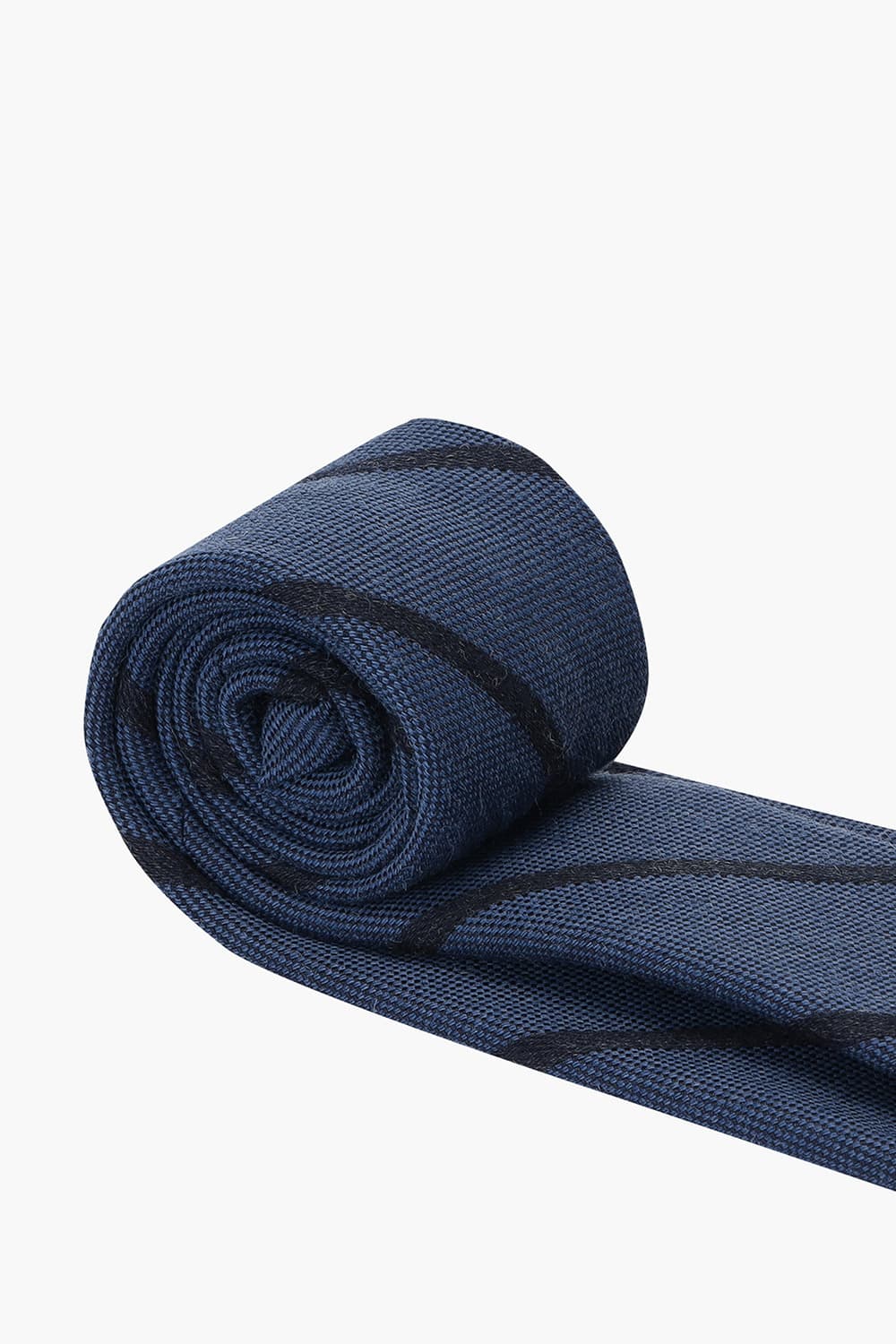 블루 울 실크 믹스 넥타이 RD9FMBBTI104R64