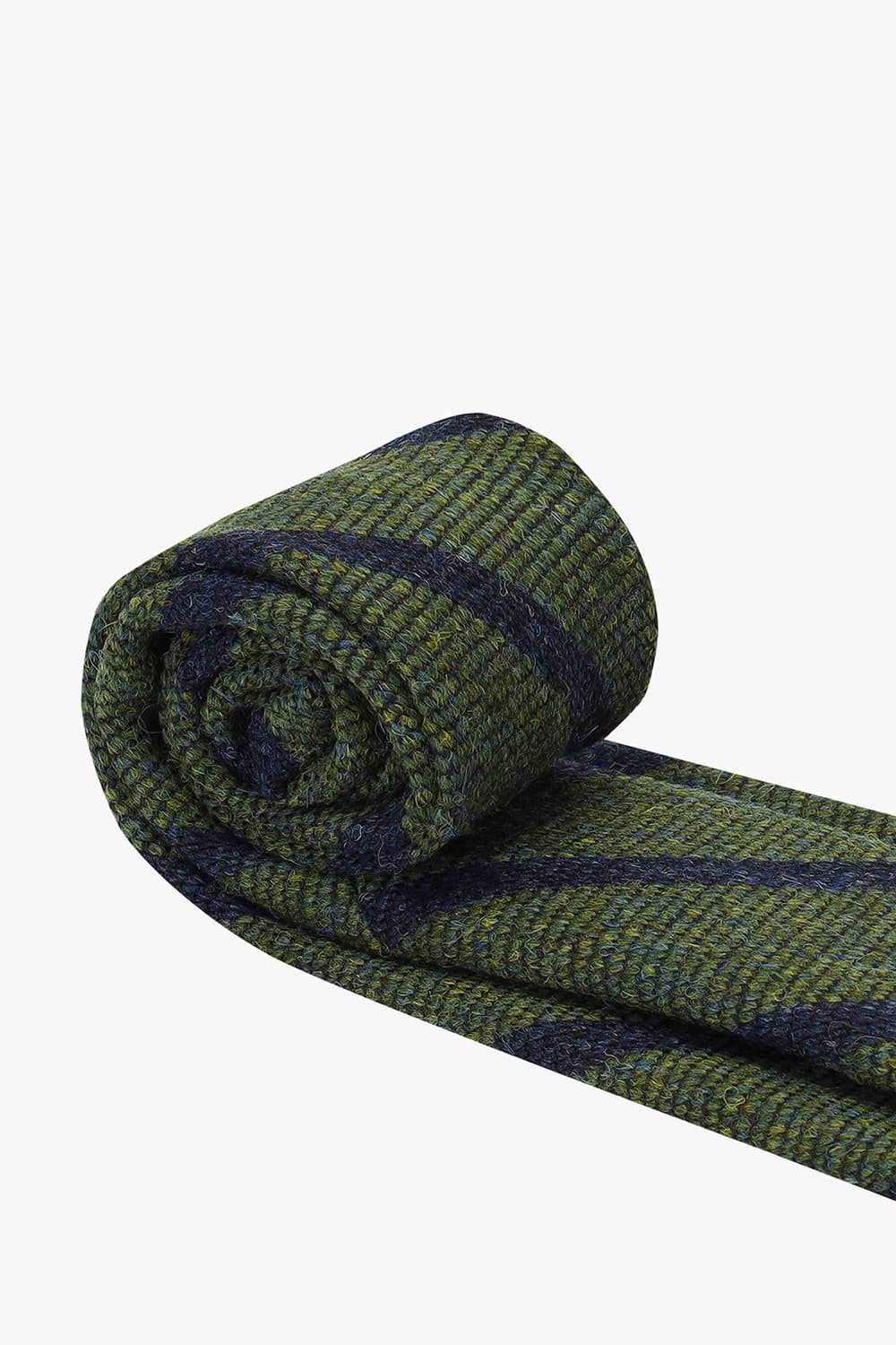 다크 그린 울 실크 믹스 넥타이 RD8FMBBTI121R77