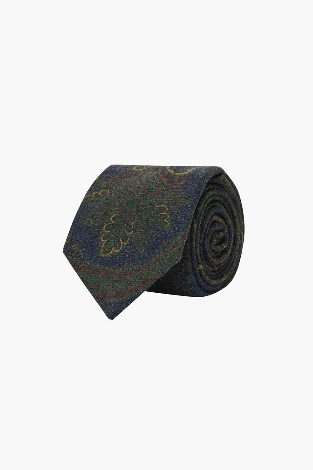 다크 그린 울 100넥타이 RD8FMBBTI116R77