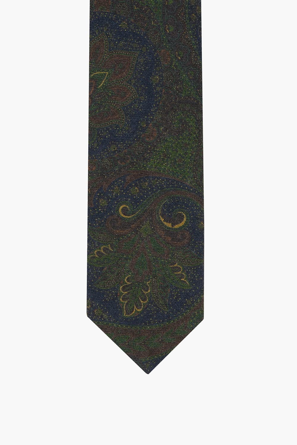 다크 그린 울 100넥타이 RD8FMBBTI116R77