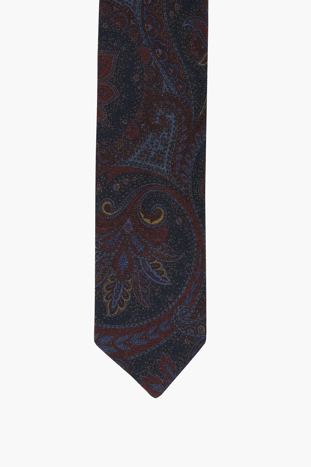 다크 네이비 울 100 넥타이 RD8FMBBTI111R66