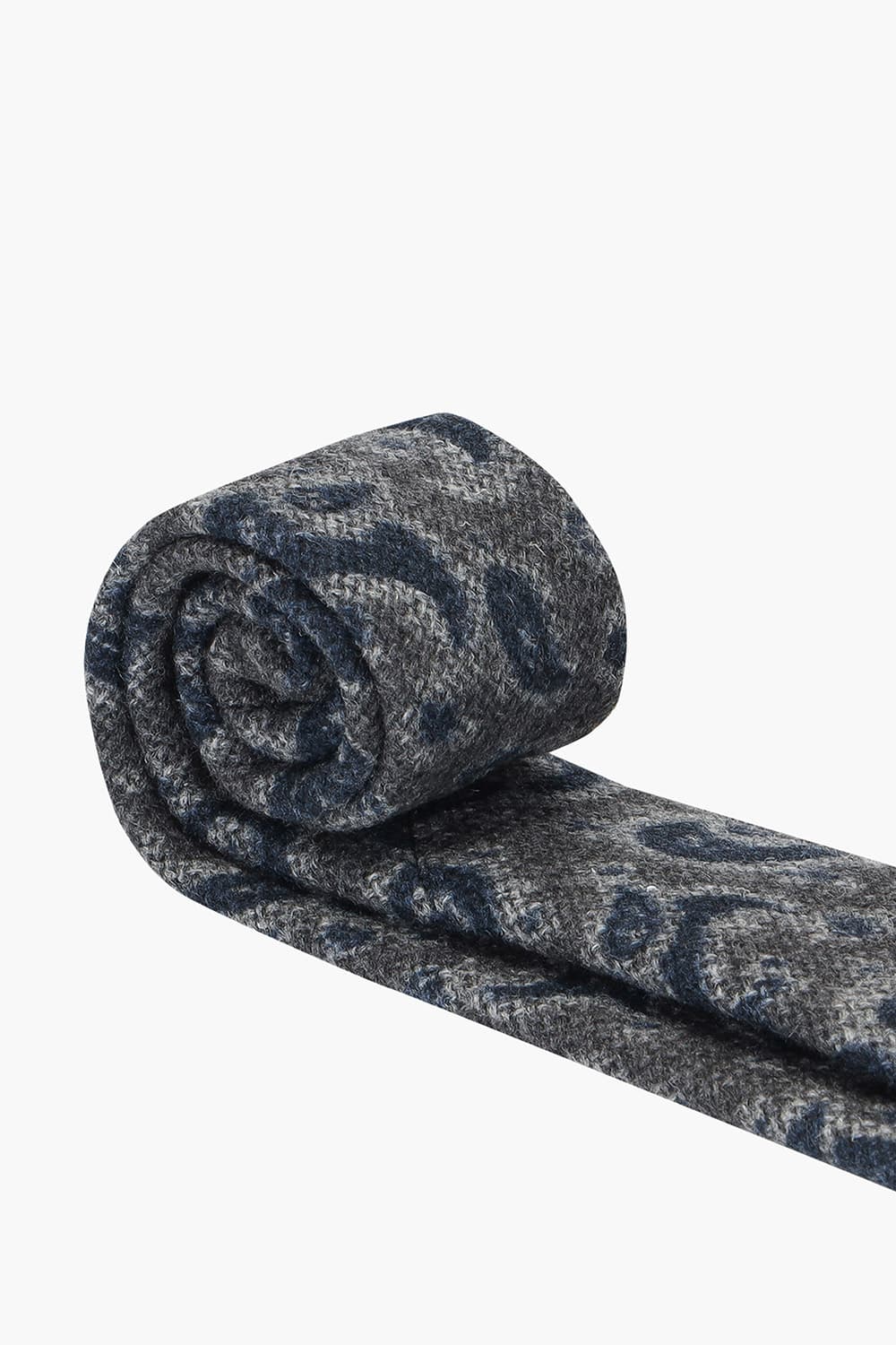 그레이 울 실크 믹스 넥타이 RD8FMBBTI107R95