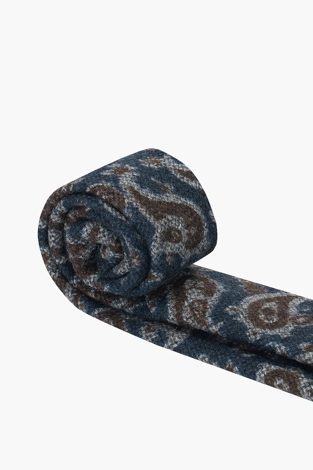 네이비 울 실크 믹스 넥타이 RD8FMBBTI107R65