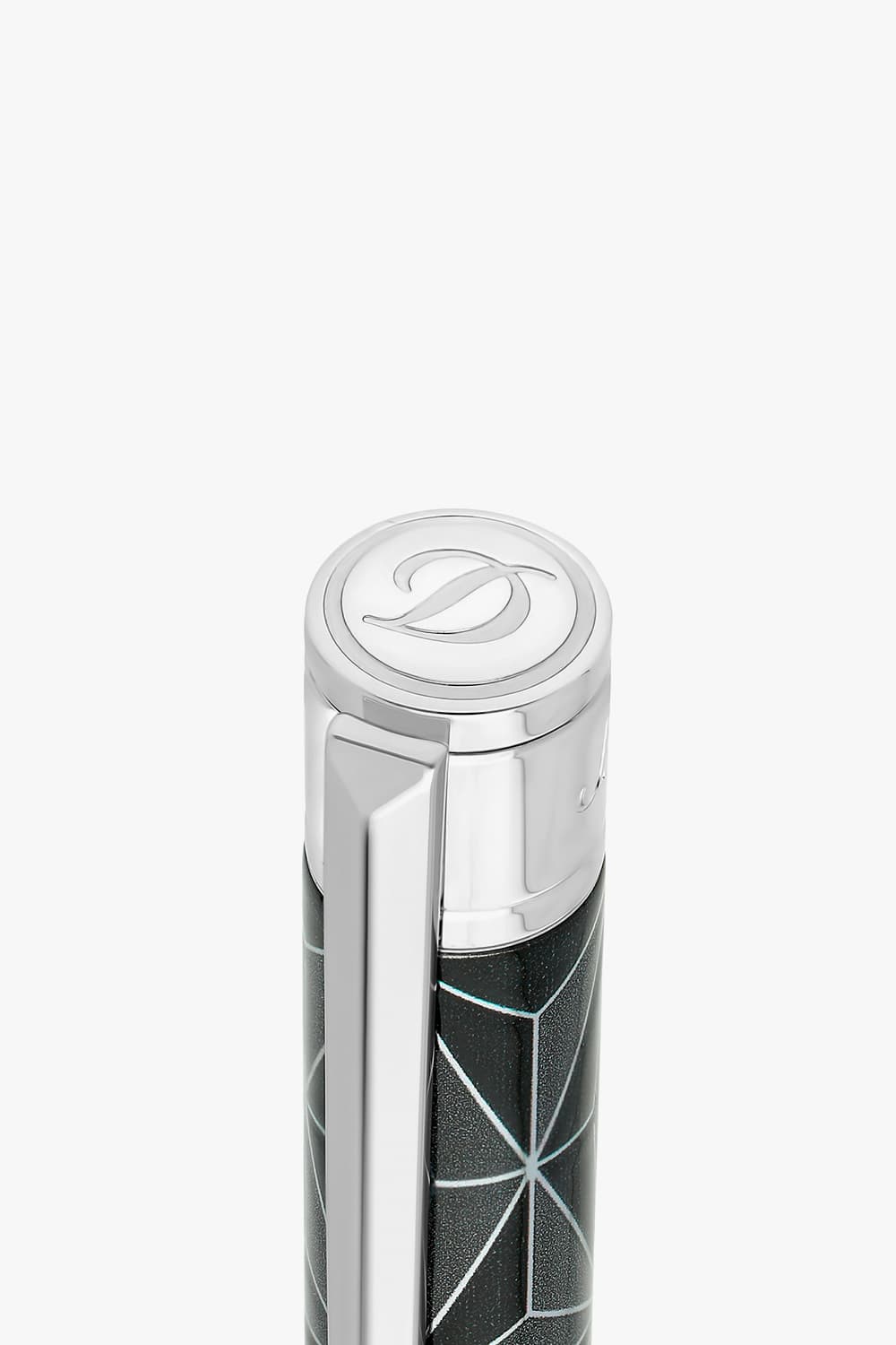 24 파이어X D이니셜 볼펜 블랙/크롬 CB275070Z