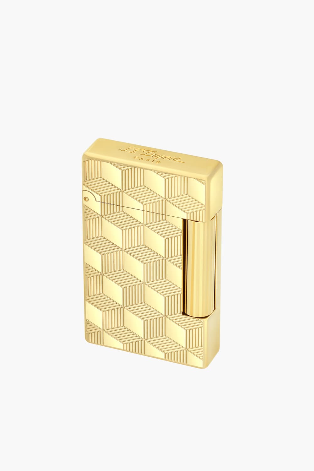 24 이니셜 라이터 큐브 옐로골드 CA020841Z