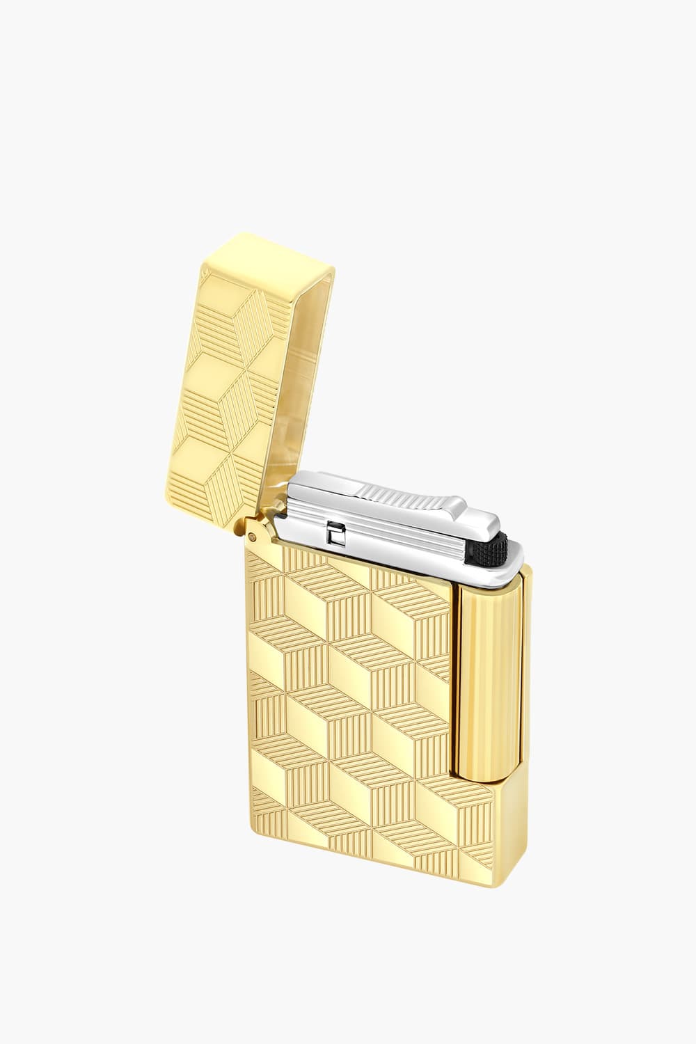 24 이니셜 라이터 큐브 옐로골드 CA020841Z