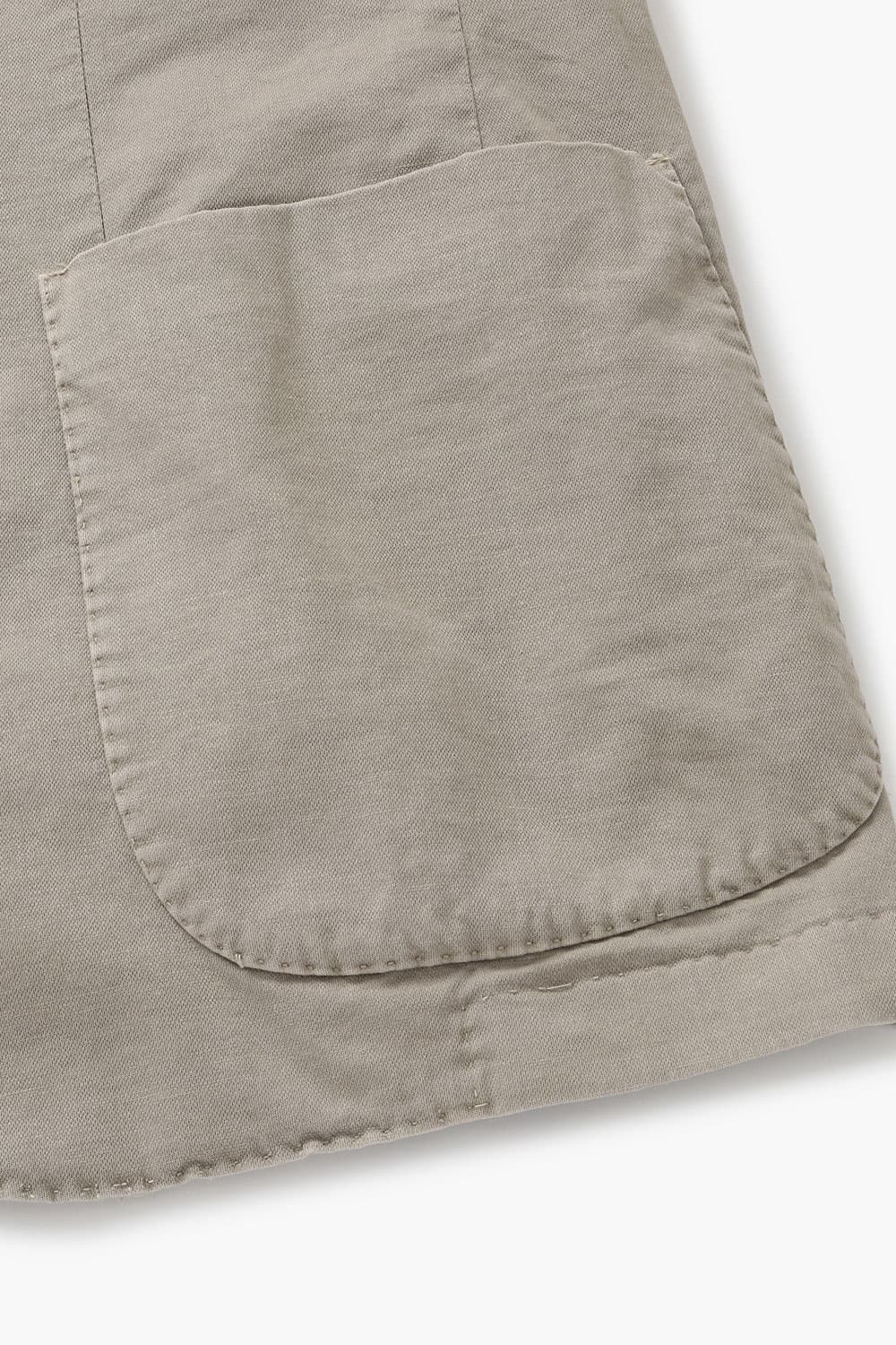 시그니처 셰비 자켓 가먼트다잉 베이지 RE4SMBAJA102R15