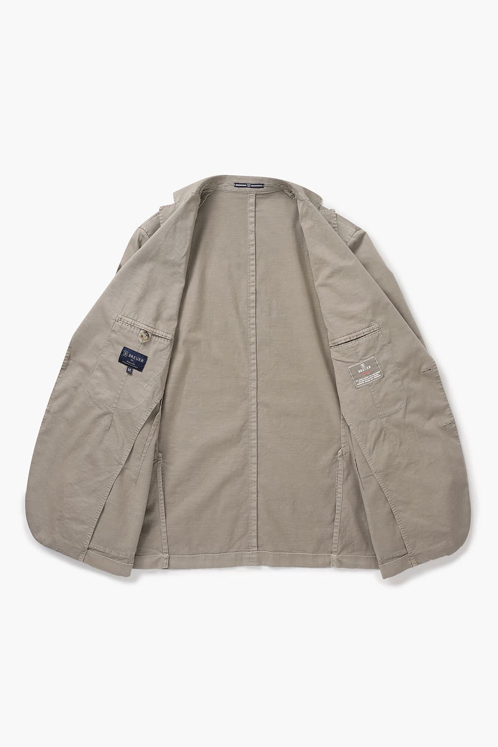 시그니처 셰비 자켓 가먼트다잉 베이지 RE4SMBAJA102R15