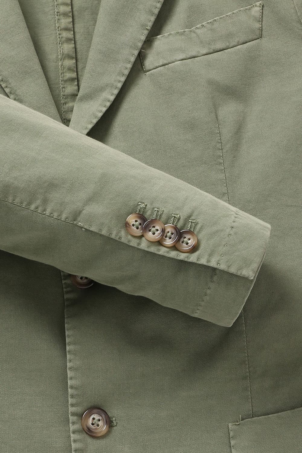 시그니처 셰비 자켓 가먼트다잉 카키 RE4SMBAJA102R75