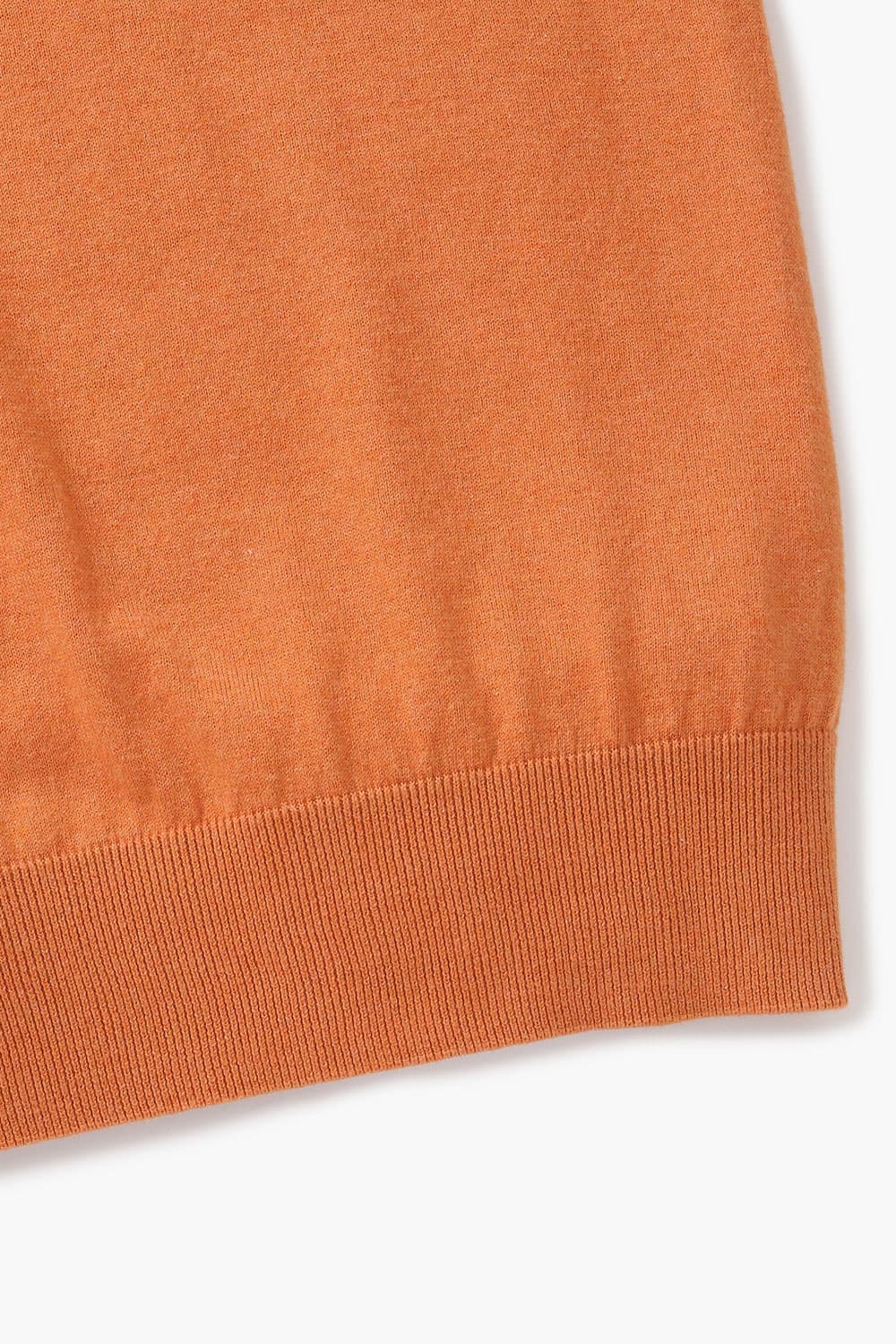 코튼 솔리드 라운드 니트 오렌지 RE4SMBAKN101R40