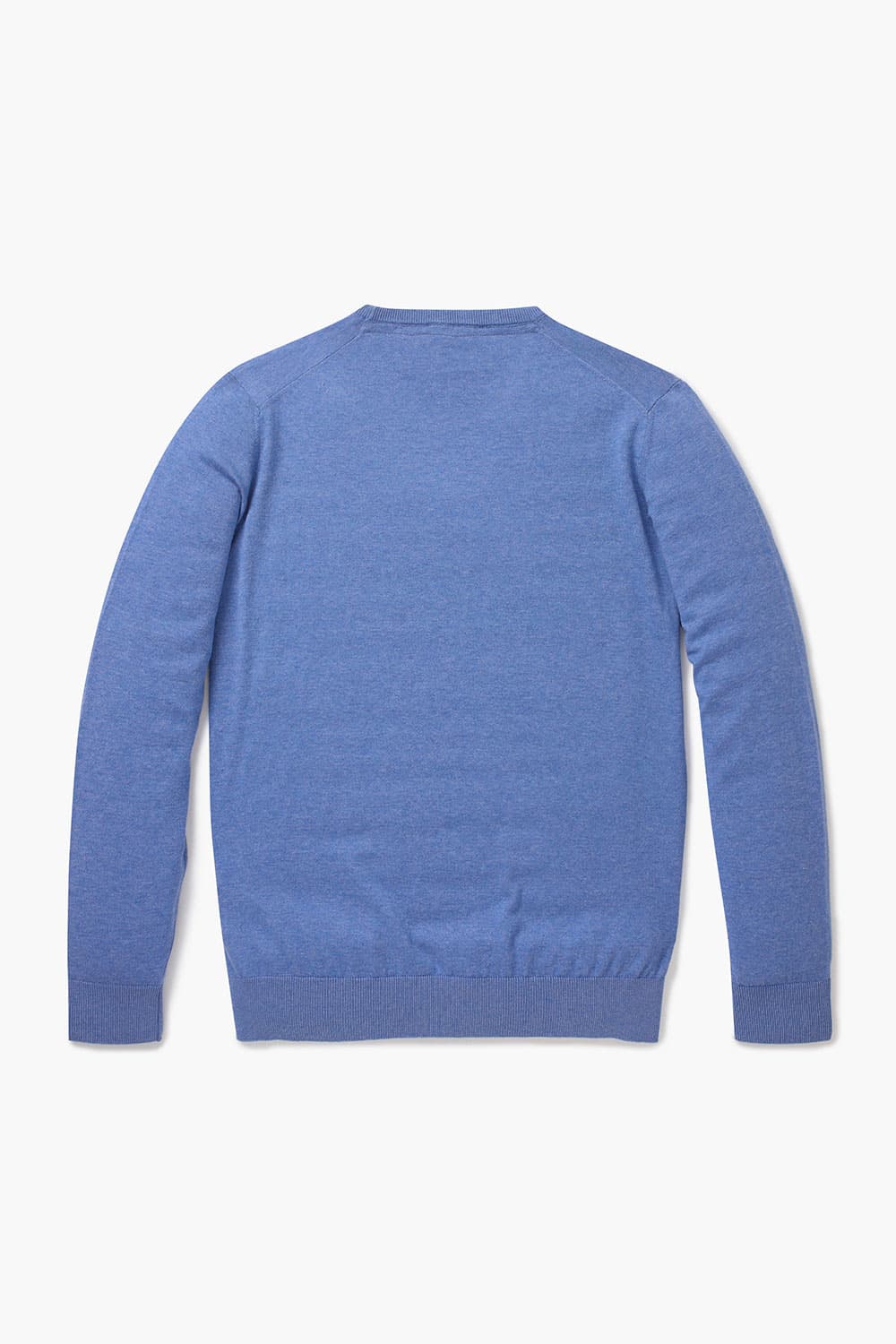 코튼 솔리드 라운드 니트 라이트블루 RE4SMBAKN101R62