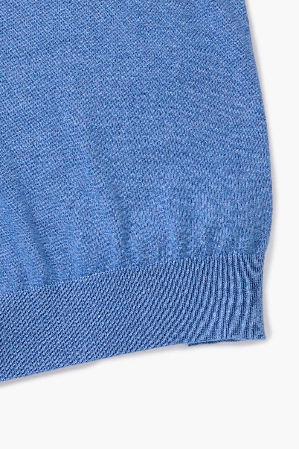 코튼 솔리드 라운드 니트 라이트블루 RE4SMBAKN101R62