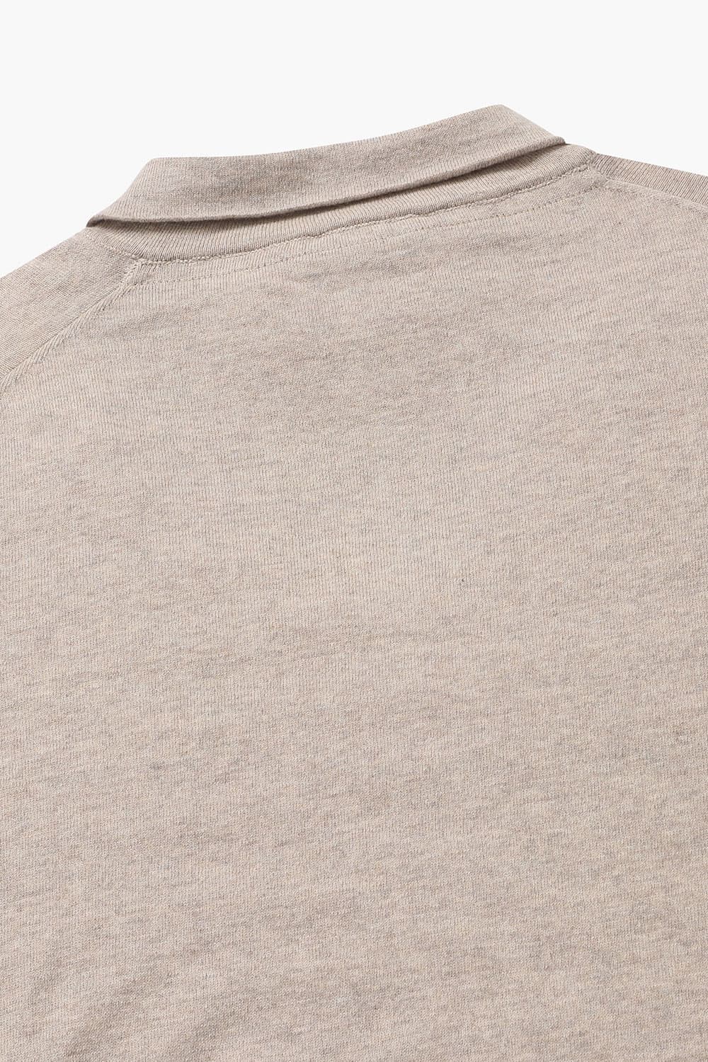 코튼 솔리드 폴로 니트 라이트브라운 RE4SMBAKN102R80