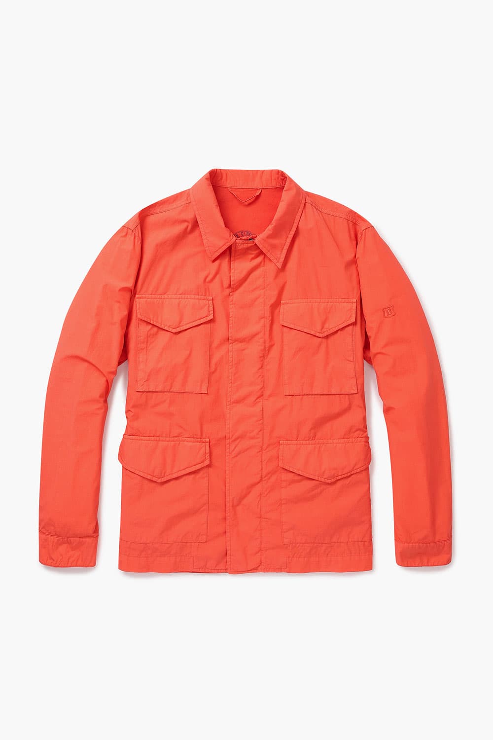 가먼트다잉 코튼 사파리 필드자켓 오렌지 RE4SMBAOT101R40