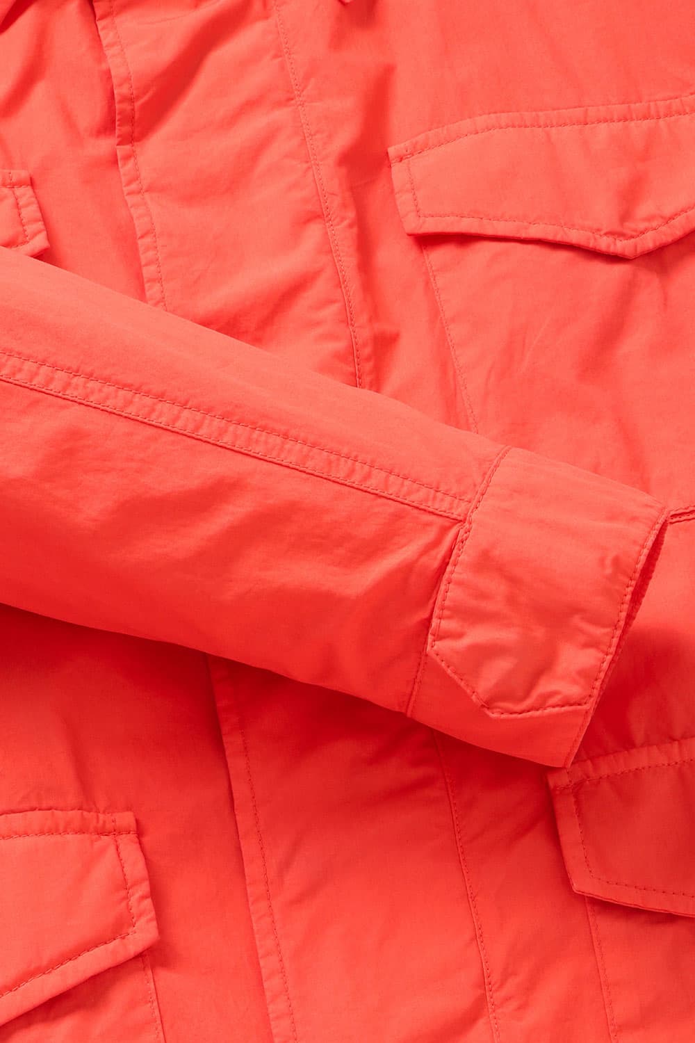 가먼트다잉 코튼 사파리 필드자켓 오렌지 RE4SMBAOT101R40