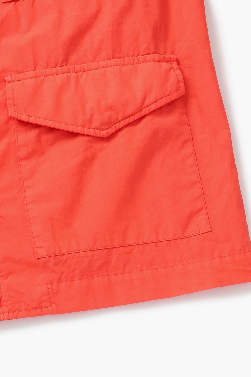 가먼트다잉 코튼 사파리 필드자켓 오렌지 RE4SMBAOT101R40