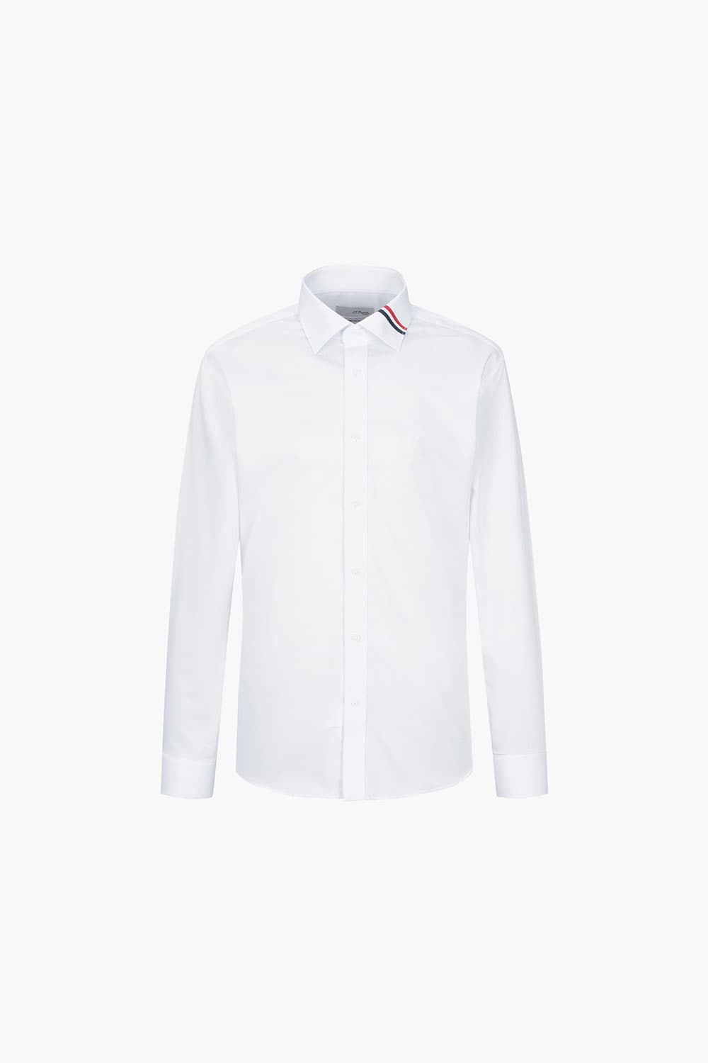 카라 트리콜로르 953 컴포터블 셔츠 화이트 SE4SM22LS953SWH