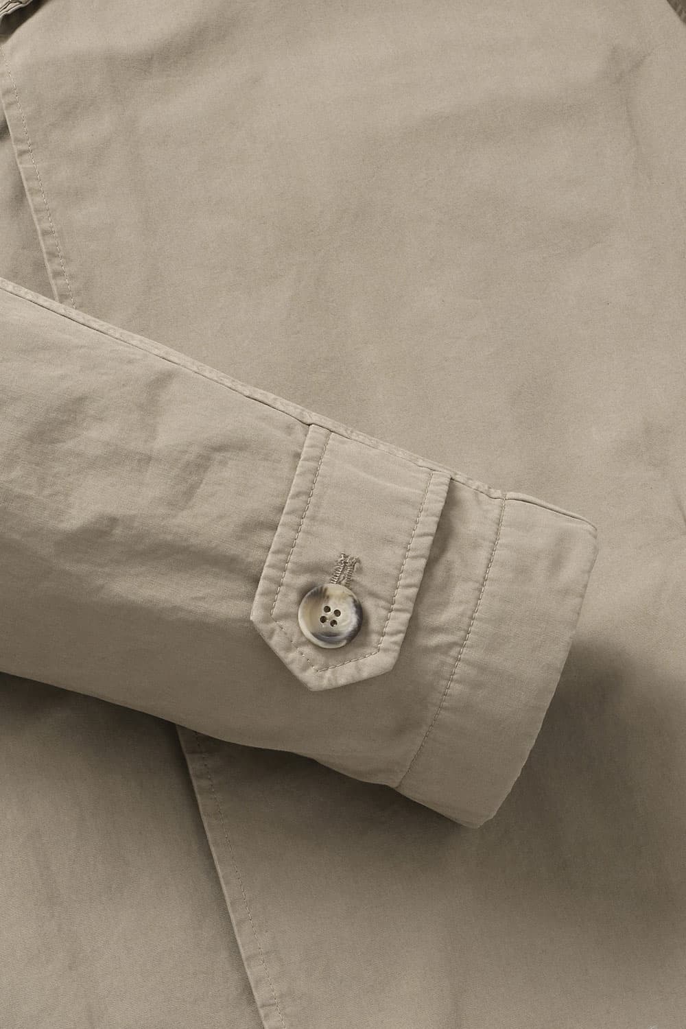 가먼트다잉 코튼 트렌치 베이지 RE4SMBAOT104R15