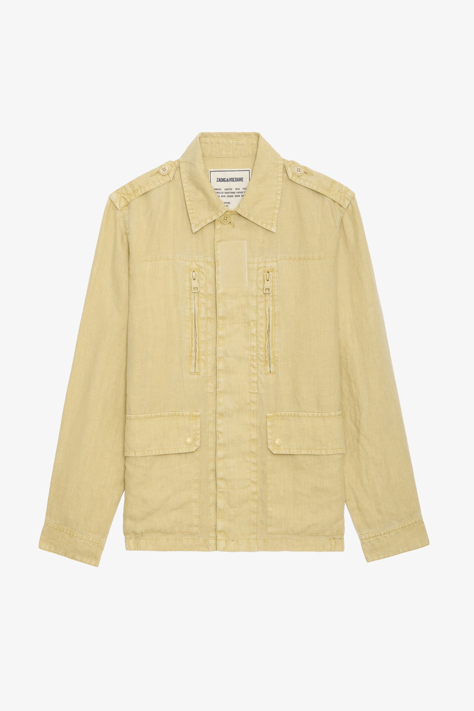 Kid Peace and Love Linen Jacket