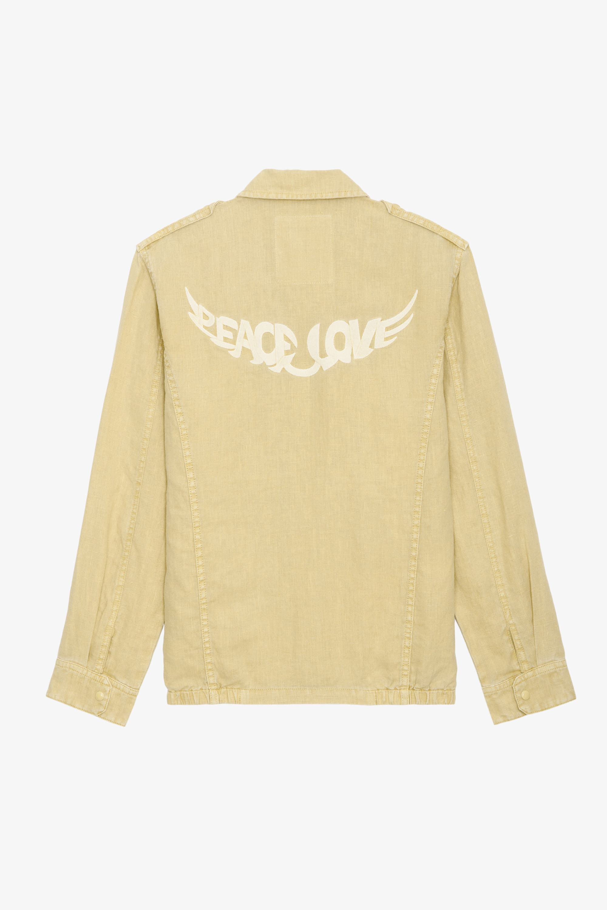 Kid Peace and Love Linen Jacket