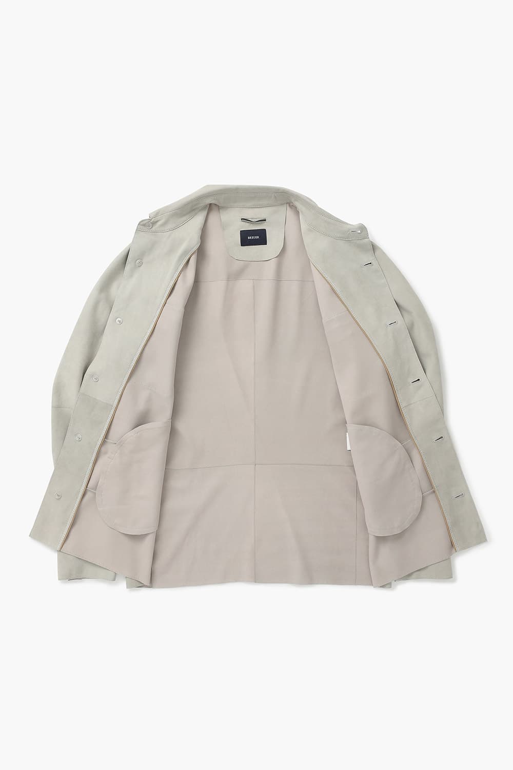 고트스킨 스웨이드 라이트재킷 그레이 RE4SMBAOT811R90