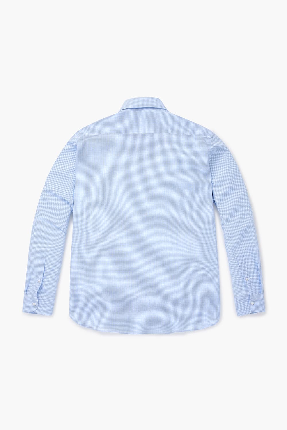 린넨 혼방 마이크로 깅엄 체크 셔츠 ORI21401