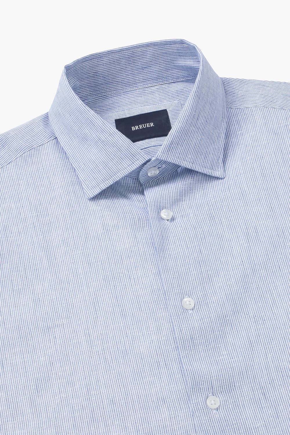 린넨 혼방 스트라이프 셔츠 ORI20102