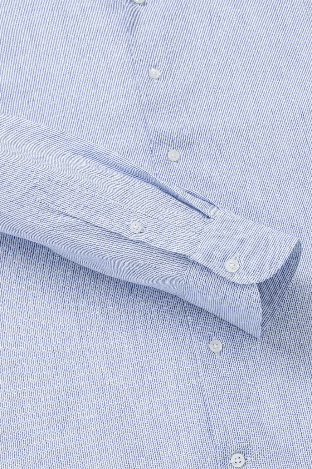 린넨 혼방 스트라이프 셔츠 ORI20102