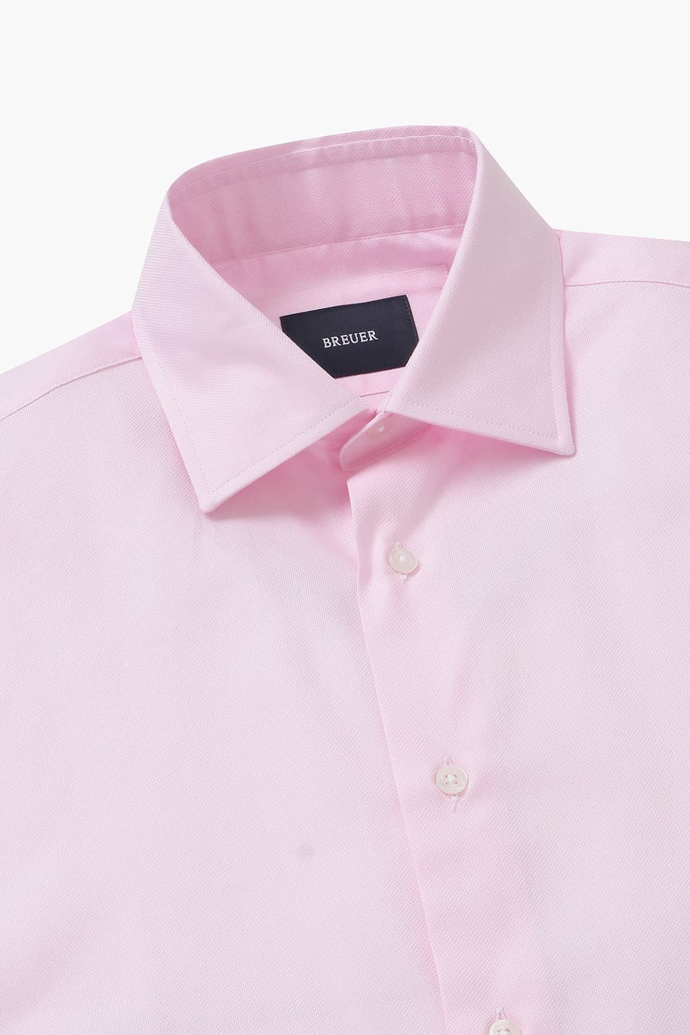 코튼 솔리드 옥스포드 셔츠 핑크 RE4SMBASH804R35