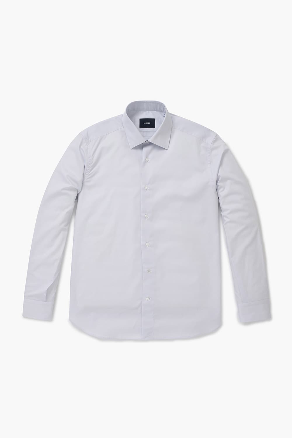 코튼 솔리드 트윌 셔츠 그레이 RE4SMBASH803R92