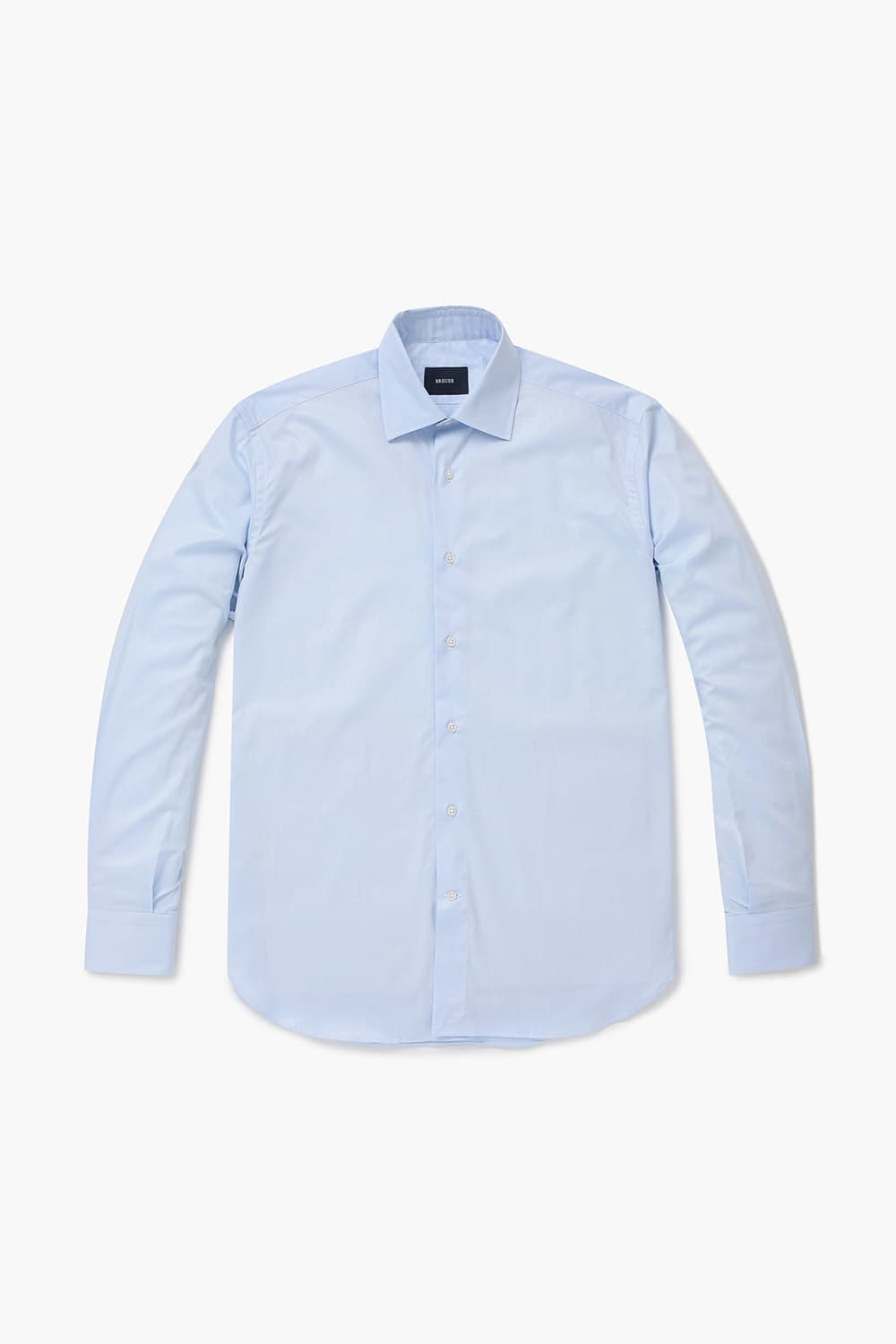 코튼 솔리드 트윌 셔츠 블루 RE4SMBASH803R62