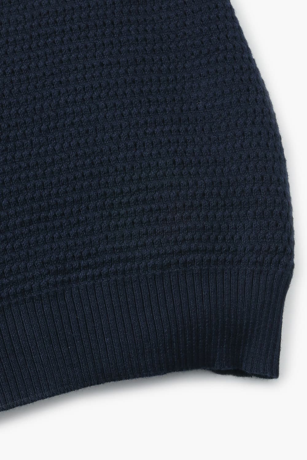 HONEYCOMB 코튼 폴로 반소매 니트 MA40 ORGANIC NAV