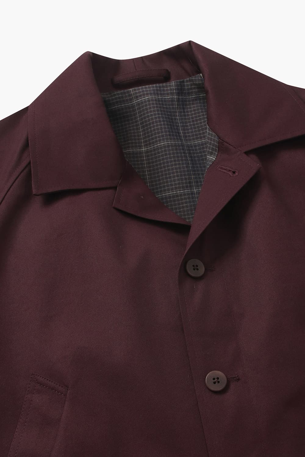 HUNTING 코튼 레글런 하프 코트 MT24 ORGC PLM