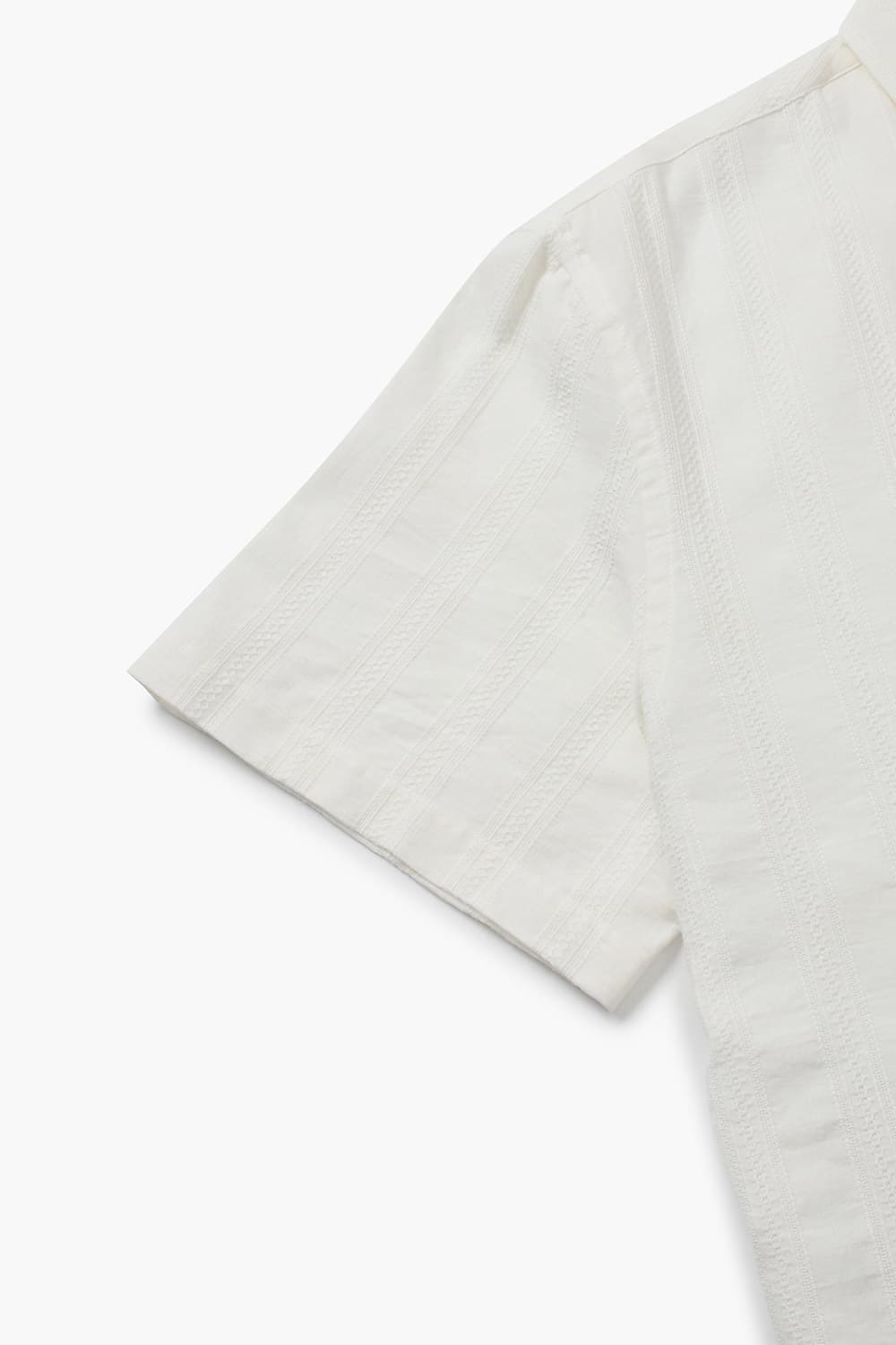 린넨 혼방 캠프 카라 반소매 셔츠 CH27 JP OWH