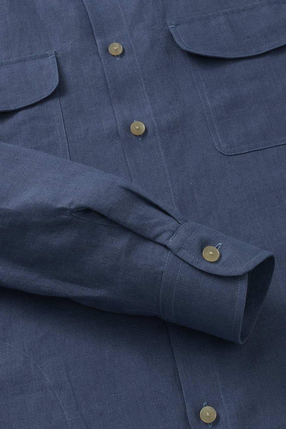 린넨 투 포켓 오버사이즈 셔츠 CH32 BELGIAN PAB