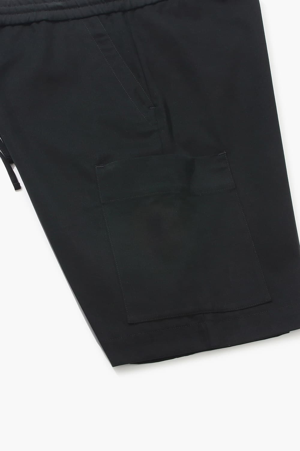 PEDRO 코튼 드로우스트링 밴딩 쇼츠 242 150 0076BLK