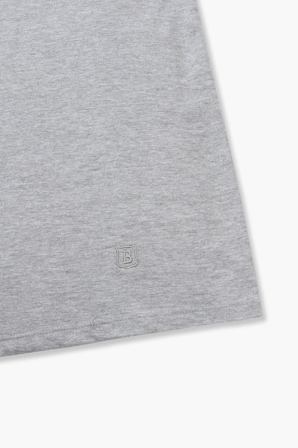 코튼 베이직 크루넥 반소매 티셔츠 66031UBP462602