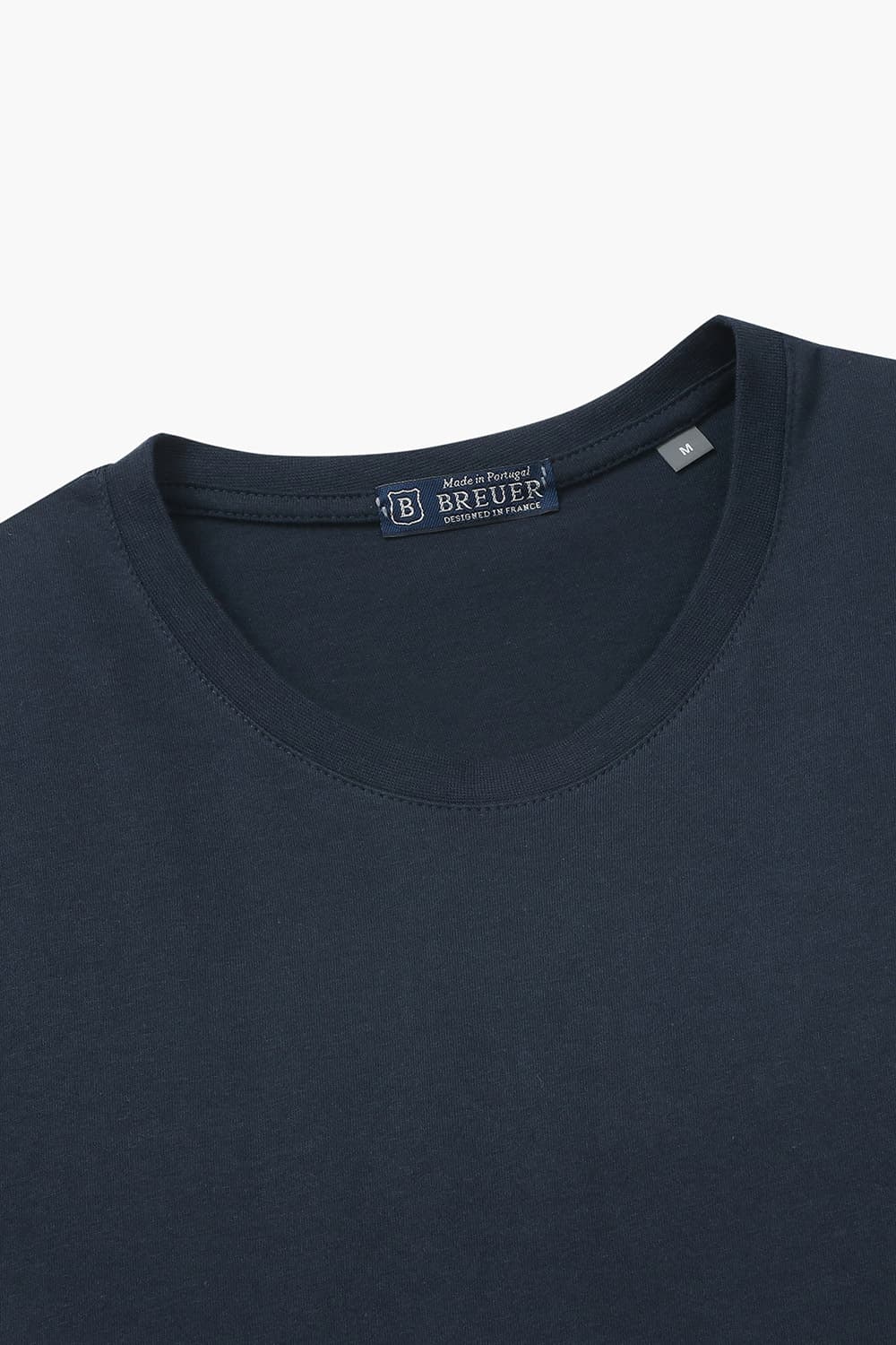 코튼 베이직 크루넥 반소매 티셔츠 66031UBP462601