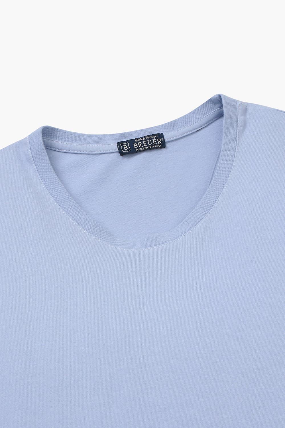 코튼 베이직 크루넥 반소매 티셔츠 66031BP462515