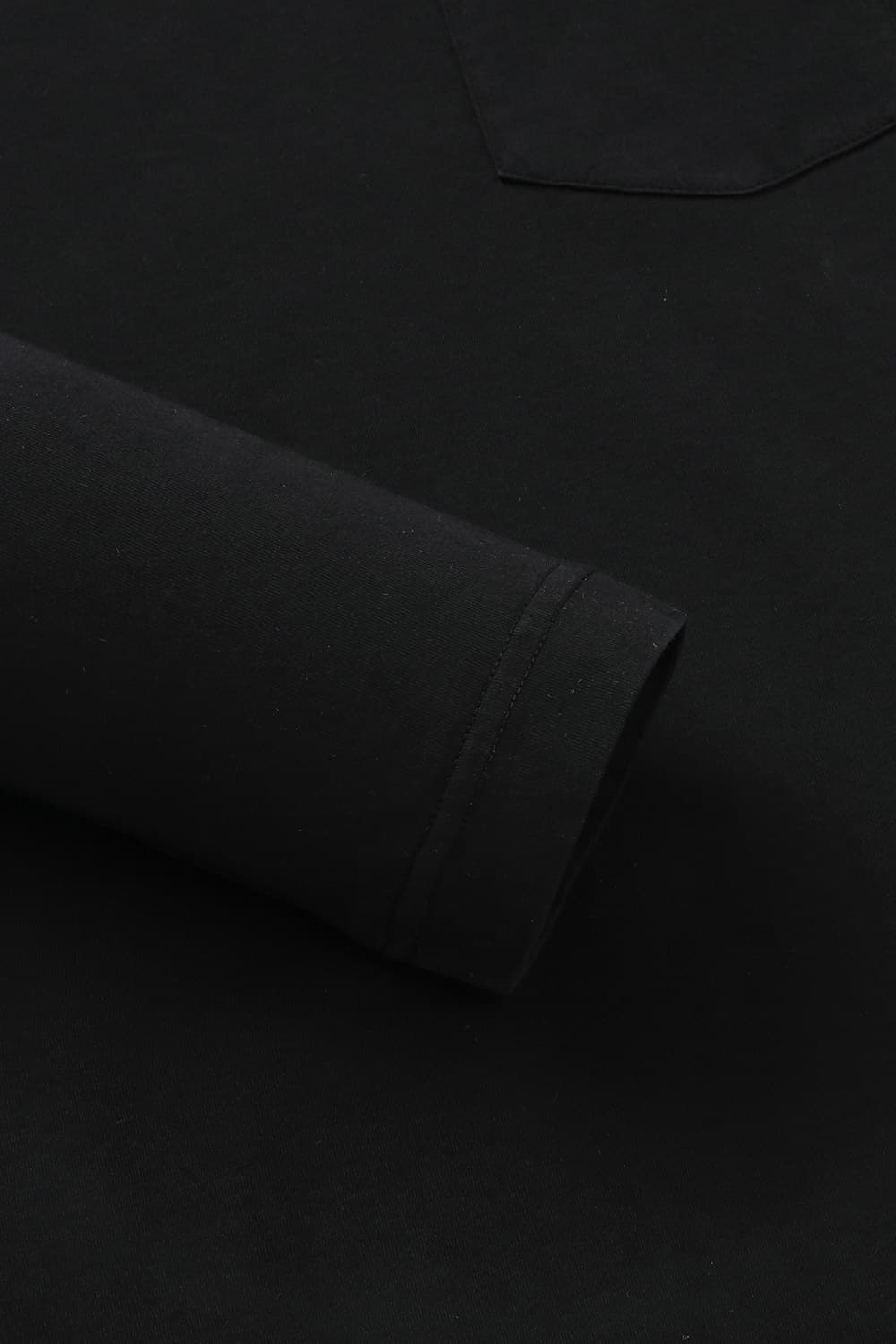 코튼 100 폴로 져지 긴팔 니트 블랙 RE4SMBAPO101R99