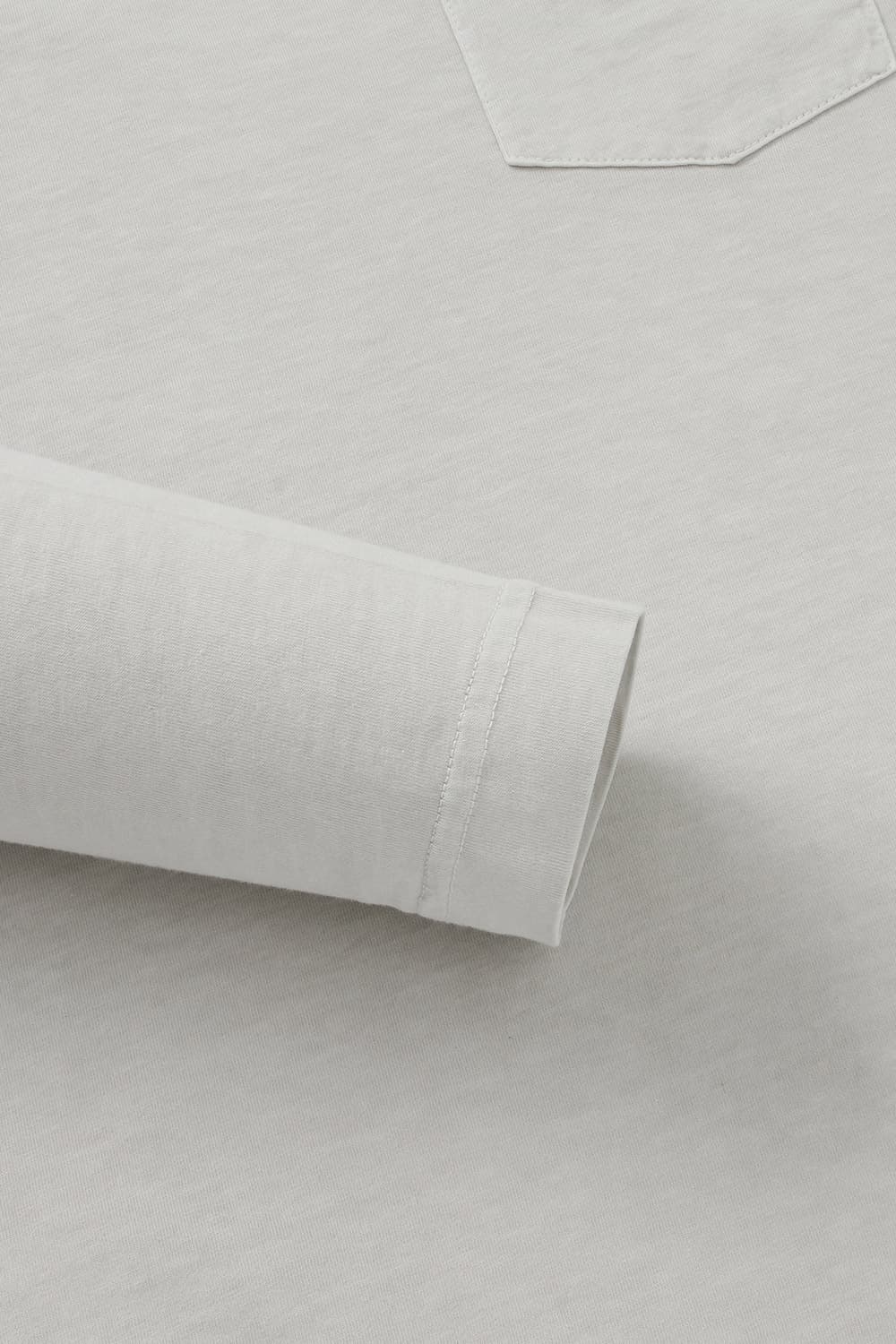 코튼 100 폴로 져지 긴팔 니트 베이지 RE4SMBAPO101R80