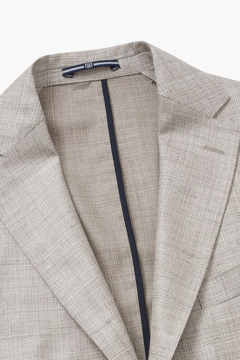 울 실크 믹스 SALENTO 자켓 브라운 RE4SMBAJA202R85