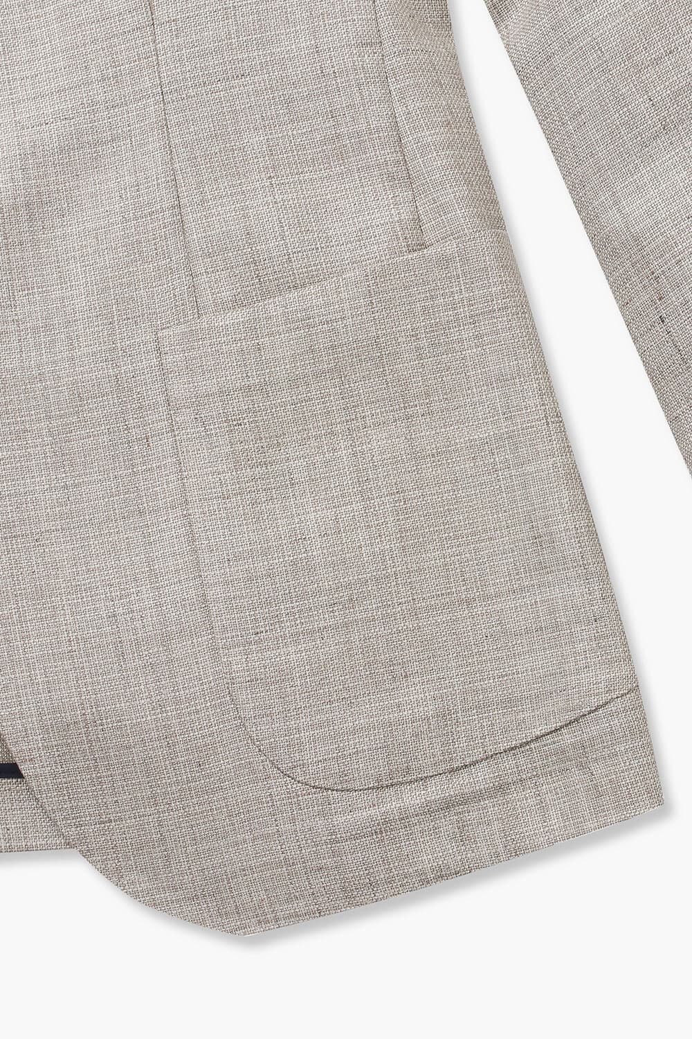 울 실크 믹스 SALENTO 자켓 브라운 RE4SMBAJA202R85