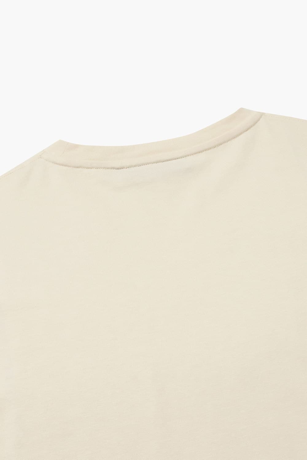 THOMAS 코튼 엠브로이더리 패치 반소매 티셔츠 234 025 07 0006OWH