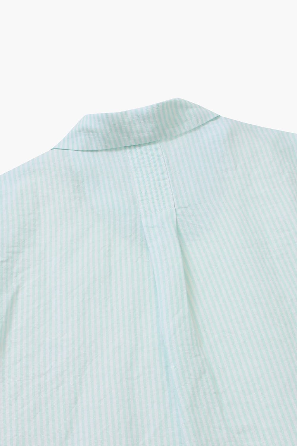 SETH 린넨 스트라이프 테일러드 카라 셔츠 242 173 0115WGS