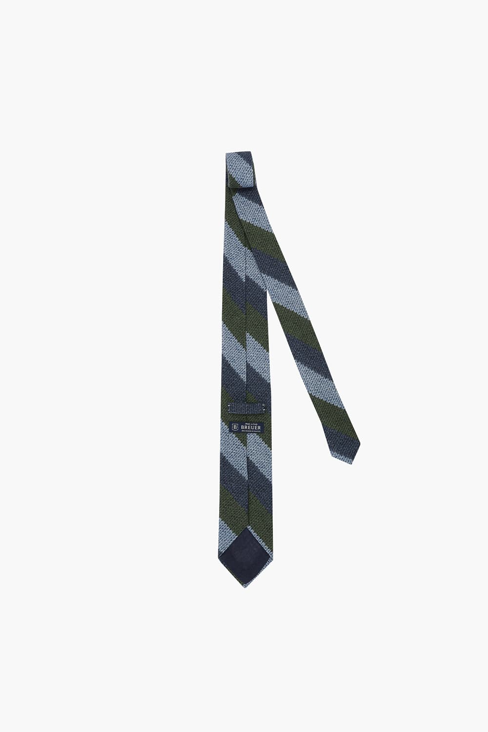 다크 그린 울 실크 믹스 넥타이 RD9FMBBTI107R77