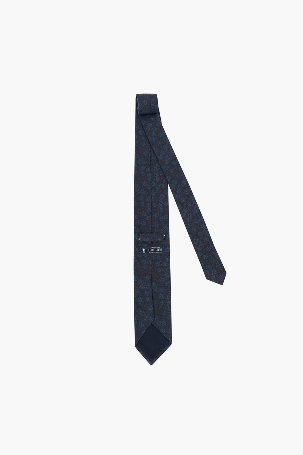 울 플라워 패턴 넥타이 03022H820205