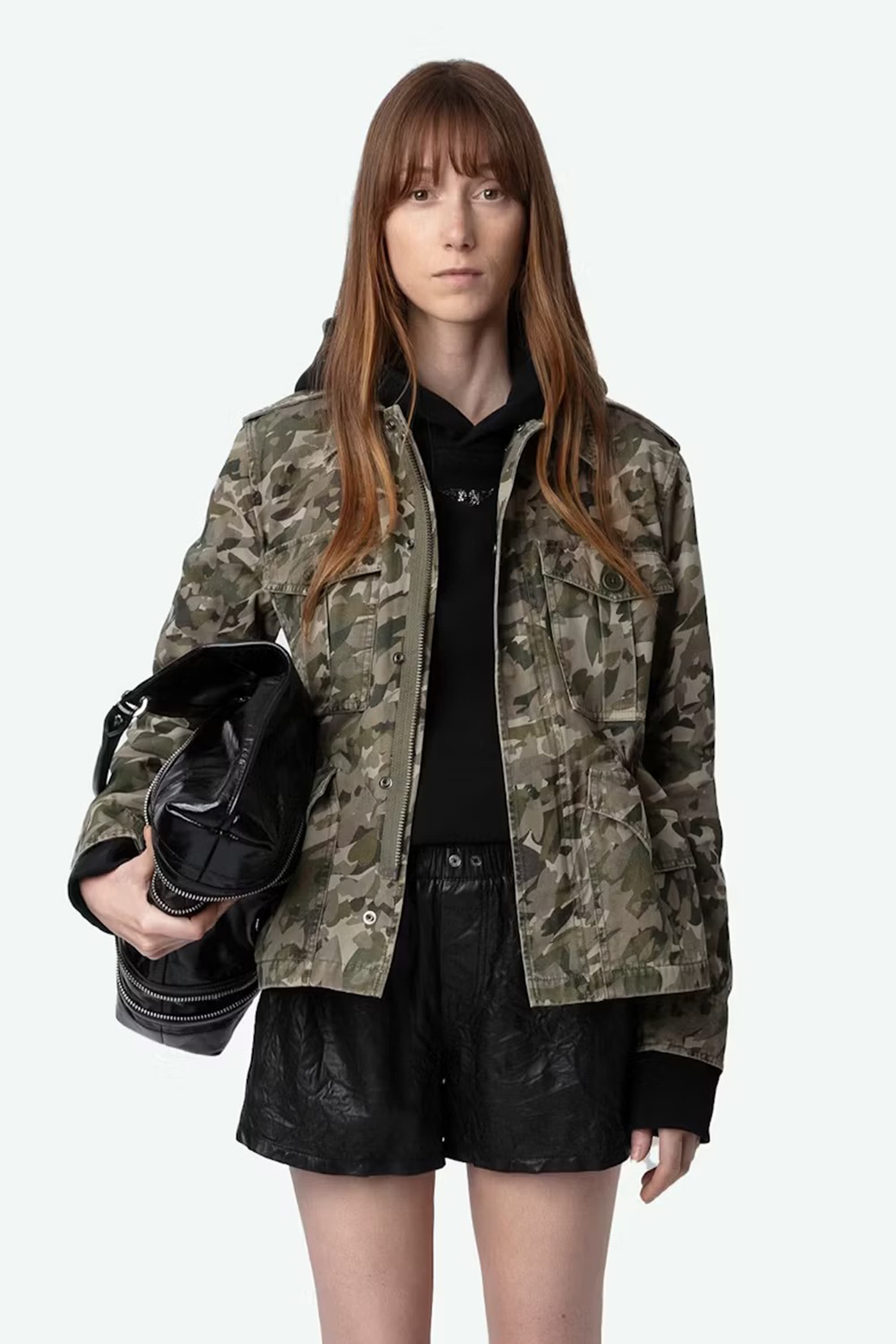 [특가] Krisa Camouflage Jacket